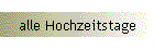 alle Hochzeitstage